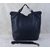 Lamb skin leather large hobo shoulder bag