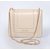 Off-white Leather Serpenti Snake Closure Bag