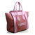 Mini Luggage Top Handle Tote Suede Leather