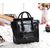 Luggage Nano Tote PM Black Patent Leather