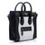 Luggage Nano Tote Bag White & Black