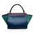 Small Trapeze Bag Brown/Blue/Green