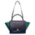 Small Trapeze Bag Brown/Blue/Green