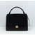 Small Trapeze Bag Fur Dark Blue /Black