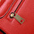 Small Trapeze Bag Red Suede