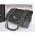 Black Ball Skin Leather Quilting Chain Bag (Nickel)