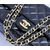 Black Patent Leather Quilting Chain Bag (Gold)