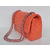 Orange Lamb Skin Leather 2.55 Classic flap bag (Nickel)