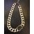 Large chain CC logo short necklace