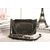 Original imported leather fur flap bag