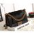 Imported original fur leather flap bag