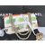 Canvas color combo small flap bag