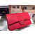 Real python leather flap bag