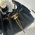 25 caviar leather mini hobo