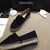 black canvas espadrilles loafers