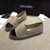 beige lambskin leather espadrilles loafers