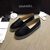 black lambskin leather espadrilles loafers