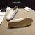 white lambskin leather espadrilles loafers