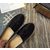 black patent leather espadrilles loafers