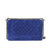 Royal Blue Velvet Should Chain Flap Bag