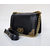 Black Leather Flap Shoulder Chain Bag