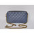 Double Zipper Closure Chain Shoulder Bag