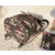 Flower pattern fabric backpack