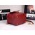 imported caviar leather zipper closure case chain shoulder bag