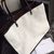 Ladies first canvas tote with whistle