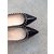 patent leather rivets pointed head flats