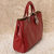 Diorissimo Red Nappa Leather Handle Bag