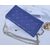 Quilting original leather metal chain clutch wallet