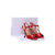 Red patent leather pump sandal