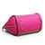 Heroine Fuchsia leather rivets handle bag