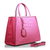 Pink Croco Leather Jours Elite It Bag