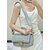 raffia Baguette bag