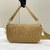 raffia Baguette bag