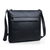 Black Leather Messenger Bag