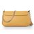 Leather flap bag