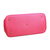 Pink Real Cowhide Leather Handle Bag