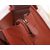 Luggage Micro Top Handle Tote Reddish Brown