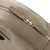 Beige Leather D Bag with Center Calf Hair Detail