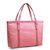 Pink fabric tote