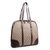 Nice Microguccisima fabric with leather trim tote Bag