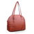 Top zipper shoulder bag