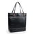 Black leather  tote