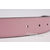 Nickel Enamel Metal H Pink&Black Belt HB-N-PNK