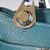 Blue LYCHEE LEATHER Kelly 32cm