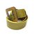 Yellow Patent Leather Belt