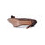 Damier ebene canvas bow-tie pointed head pump